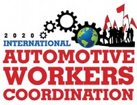  Herzliche, solidarische und internationalistische Grüße  von der Internationalen Automobilarbeiterkoordination  an alle Teilnehmer vom Generalstreik in gesamt Indien am 26. November 2020