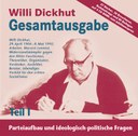 Willi Dickhut Gesamtausgabe - Teil I: Parteiaufbau und ideologisch-politische Fragen - CD