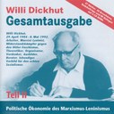 Willi Dickhut Gesamtausgabe - Teil II: Politische Ökonomie des Marxismus-Leninismus - CD